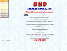 Tablet Screenshot of gmdtrans.com